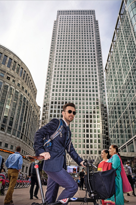Businessfotos Bankmanager in London