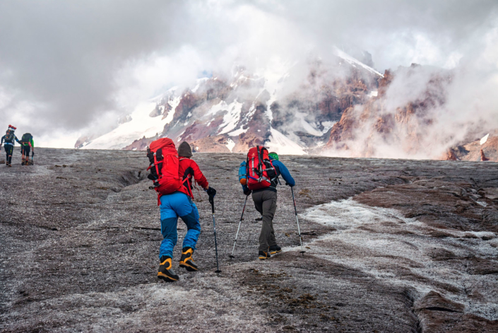 Sportfotografie- Alpinisten