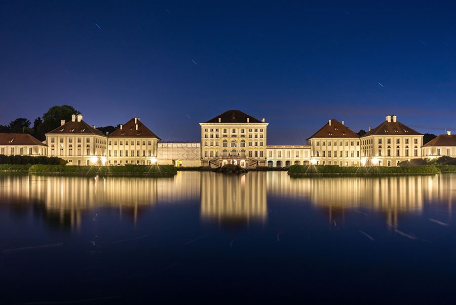 Nymphenburgschloss Langzeitbelichtung München