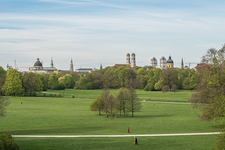 Englischer Park München Foto