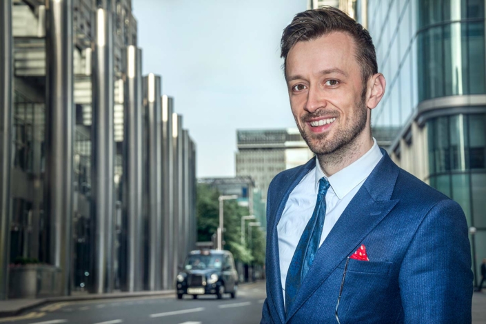 Bewerbungsfotos Bankmanager London